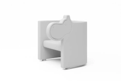 Ergonomic ZUZU L25-1S-4 Chair for Public Spaces