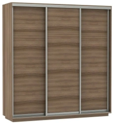Sliding Wardrobe with Shelves and Rod