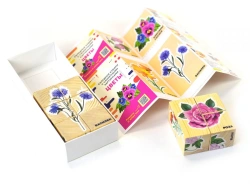 Colorful Story Cubes with Floral Themes for Children