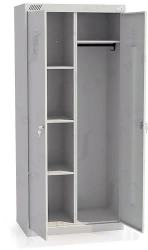 Metal Utility Cabinet for Cleaning Supplies
