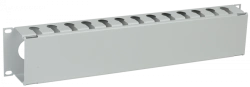 ITK Cable Organizer with Cover 19" 2U CO35-2MCM, Grey