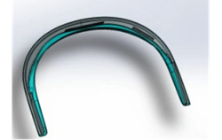 Front Wheel Arch Trim made of Polyester Fiberglass 5299-40-5402040-10