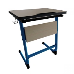 Adjustable Student Desk Optima 5-7 with Tiltable Surface - Omega Model