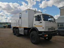 Self-Propelled Logging Lift PKS-7G Model 69574D on Kamaz-43118-10 Chassis
