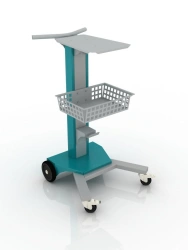 Universal Medical Trolley for CURIS, Model 103-002-2K, 560x650x970mm