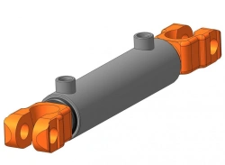 Hydraulic Cylinder EDZG 63.32.200V-02 (Model: EDZG 63.32x200.000V-02)