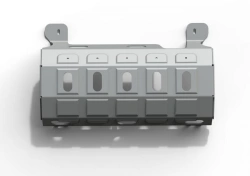 Metal Exhaust Protection for Jeep Wrangler JK 2-Door/4-Door (2012-2018) + Mounting Kit