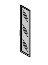 High Glass Door for Office Furniture Set "Time.S