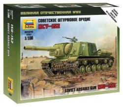 Soviet Assault Gun ISU-152 Model Kit
