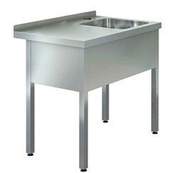 VCRP-P2 Work Surface Bath - Left or Right Configuration