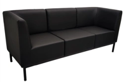Three-Seater Sofa with Metal Frame - Model Rim