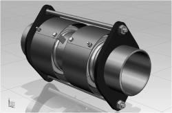 Flexible Bellows Compensator Type L LSN, Diameter 15mm to 5000mm, Pressure Rating 0