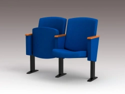 Metal Frame Auditorium Chairs for Theaters and Conference Halls