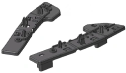 Front Bumper Mounting Bracket Set for Vehicle M1 and N1 - 9680546781