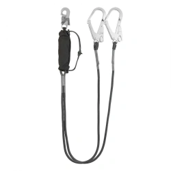 Double Lanyard with Shock Absorber, Model HS-AF22