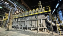 Industrial Gas Furnace with Stationary Floor, UTK