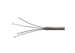 FOUR-TOOTH CLAMP FOR FLEXIBLE ENDOSCOPES, Ø 2.8 MM, LENGTH 2350 MM