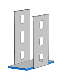 Metal Frame Suspended Computer Case Stand