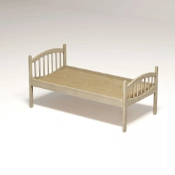 Eco-Friendly Children's Bed "Angelina", Model 10049