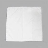 White 35x35 Pillowcase with Concealed Zipper (Gabardine)