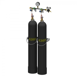 Nitrogen Discharge Ramp for Two Cylinders with Holder RRAз-2-Л