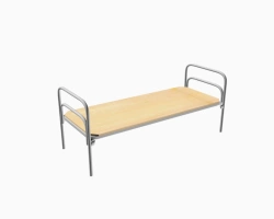 Single Metal Bed "P-Shaped" Model K640.L