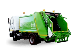 Waste Collection Truck SM8-010 on MAZ 438121 Chassis