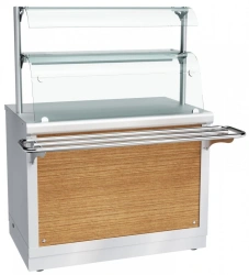 High-Temperature Display Showcase with Neutral Cabinet PVV(N)-70X-06-NSh