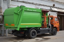 Waste Collection Vehicle MB18-K55-00 on KAMAZ 53605-A5 Chassis