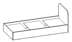 TV Bed Model TV-BKR-5.13.01 - Durable and Stylish Design