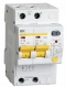 Differential Automatic Circuit Breaker AД12M 2P C16 30mA IEK