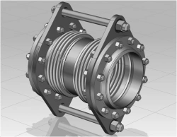 Flexible Bellows Compensator Type L LBR, Diameter 15mm to 5000mm