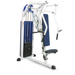 Horizontal Chest Press Machine with Weight Block