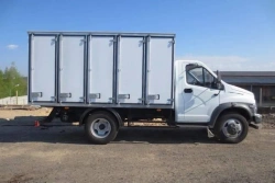 Bread Delivery Truck with Diesel Engine 47122V on GAZ Chassis C4