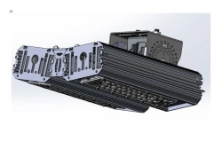 Industrial Design LED Light "MTM IoT" Series CUBE 120 Two Modules Side Connection 15° Mounting CUBE HOME