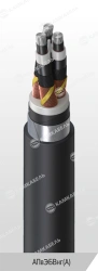 Power Cable with Aluminum Conductors, XLPE Insulation, 6-35 kV, AПвЭБВнг