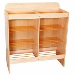 Shoe Rack with Panel Frame Structure