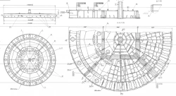Excavator Support Frame 15.3m Diameter Heavy-Duty Metal Structure