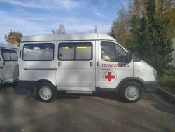 Medical Service Vehicle on GAZelle Business Chassis with Gasoline Engine IAЦ-1767M6
