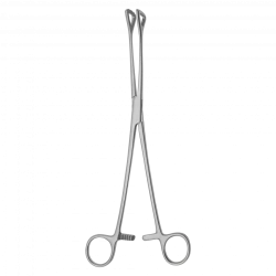 Postpartum Cervical Grasping Forceps, Straight, 260 mm, TSH-04-169-26