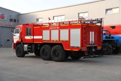 Fire Tanker Vehicle AC-6.0-40 Type 58815K43118 Modification 58815U on KAMAZ-43118-A5 Chassis
