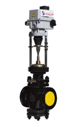 Electric Actuated Two-Seated Control Valve KR, DN 25-80, PN 16