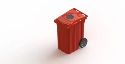 Mobile Waste Container 360L Model Art.28.C82.V/1
