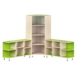 Corner Shelf "Ugolok" with PVC Edge Banding