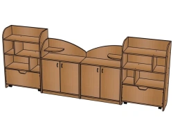 Preschool Play Furniture Set "Lukomorye" NM40