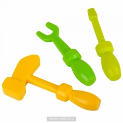 Toy Tool Set for Young Mechanics - Durable and Safe
