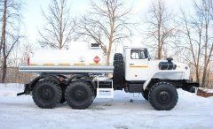Fuel Tank Truck ATZ Type 56752A on Ural 4320 Chassis
