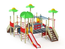 Children's Play Complex with Four Towers, H=1200 mm Model DIC 4.26