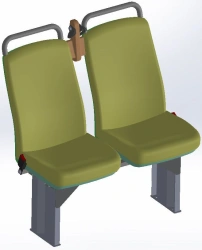 Double Passenger Seat for Urban Transport SPG20.4272.3.110.340 SB