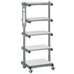 Industrial Mobile Rack with ESD Protection, Comfort Series, Viking: ST-05 Comfort